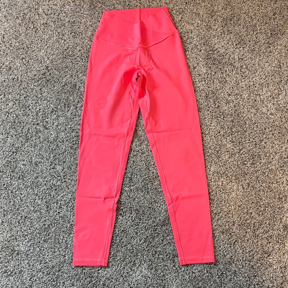 Aerie Crossover Pink Leggings Never Worn